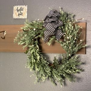 Handmade rustic wreath!